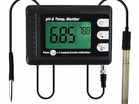 Danoplus ph & temperatuur meter - afbeelding 1 van  5