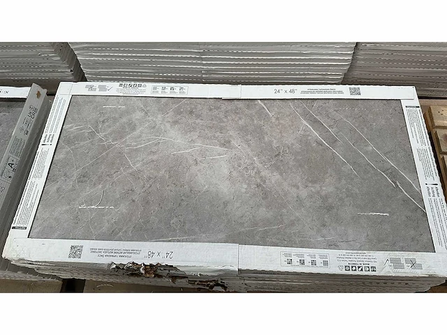 Dante light grey 60x120 cm tegel 120,96 m² - afbeelding 3 van  4