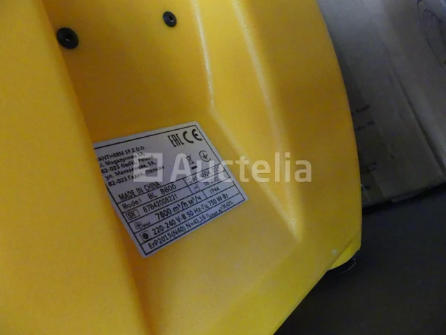 Dantherm bl8800 mobiele luchtafzuiger & accessoires - afbeelding 2 van  3