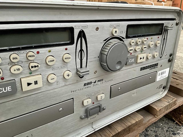 Dap 800-d mkii professional dual cd-player - afbeelding 3 van  6