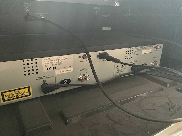 Dap 800-d mkii professional dual cd-player - afbeelding 4 van  6