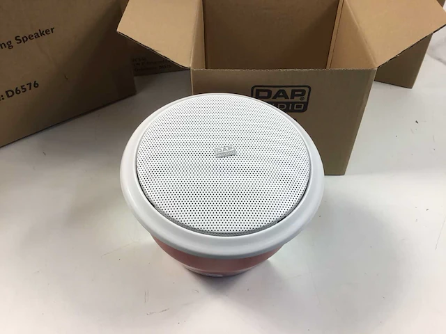 Dap audio - fcs-56 5" fireproof ceiling speaker - plafondluidsprekers (8x) - afbeelding 3 van  5