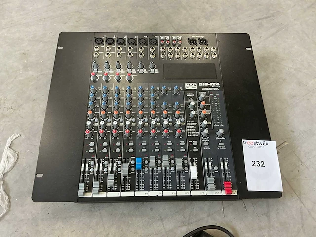 Dap audio gig-124 cfx mengtafel - afbeelding 2 van  5