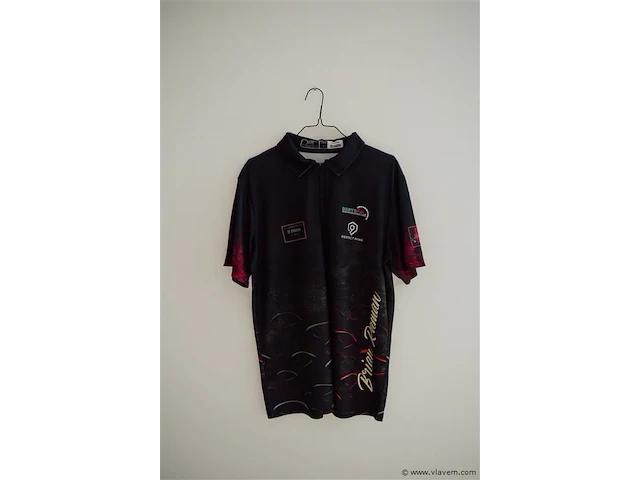 Darts shirt. brian raman - afbeelding 1 van  4