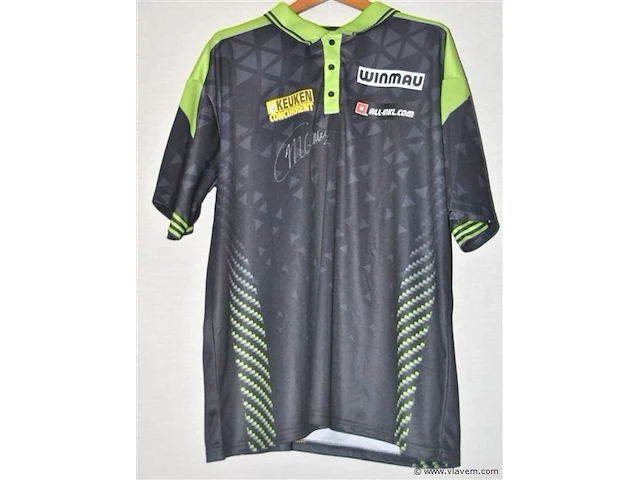 Darts shirt michael van gerwen - afbeelding 1 van  3