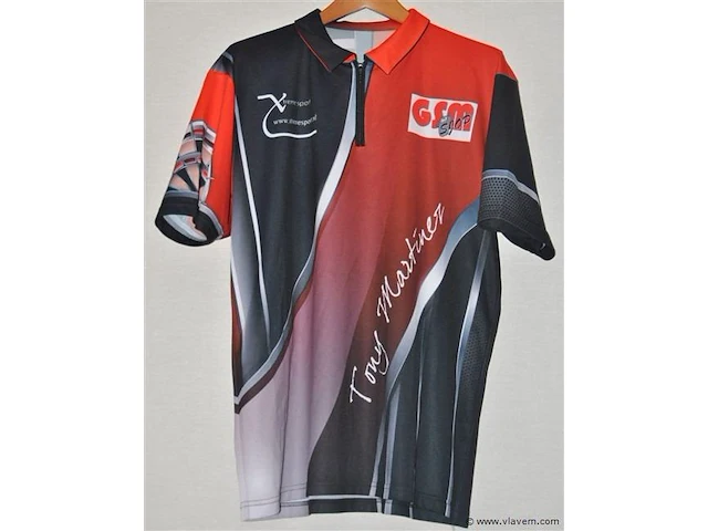 Darts shirt tony martinez - afbeelding 1 van  2