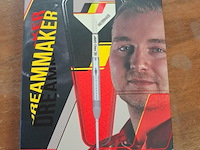 Dartset nieuw nooit gebruikt dimitri van den bergh - afbeelding 1 van  4