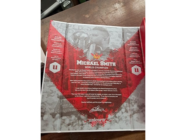Dartset nieuw ongeopend van michael smith - afbeelding 4 van  5