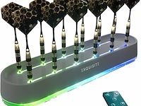 Dartshouder met verlichting - afbeelding 1 van  3