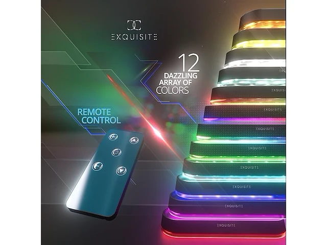 Dartshouder met verlichting - afbeelding 2 van  3