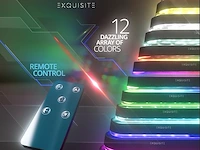 Dartshouder met verlichting - afbeelding 2 van  3