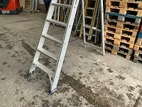 Das ladders hercules aluminium trapladder - afbeelding 2 van  4