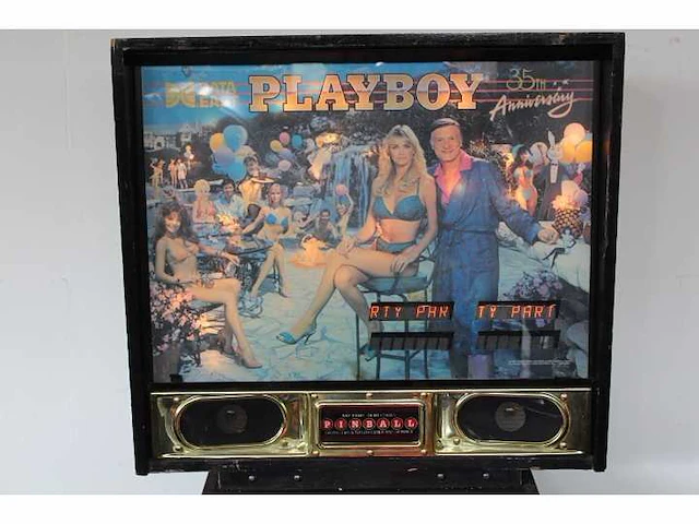 Data east - 35 th anniversary - playboy - flipperkast - afbeelding 1 van  12