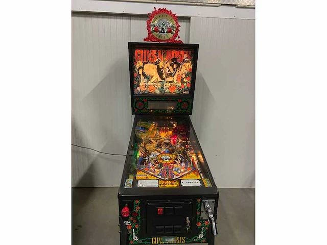 Data east - guns & roses - flipperkast - afbeelding 2 van  6