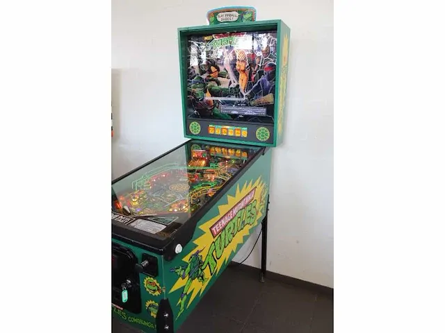 Data east - teenage mutant ninja turtles - flipperkast - afbeelding 4 van  8