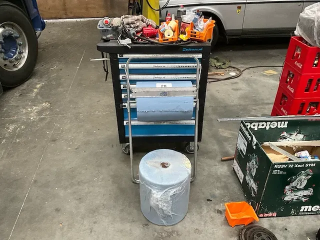 Datona gereedschapswagen - afbeelding 1 van  5