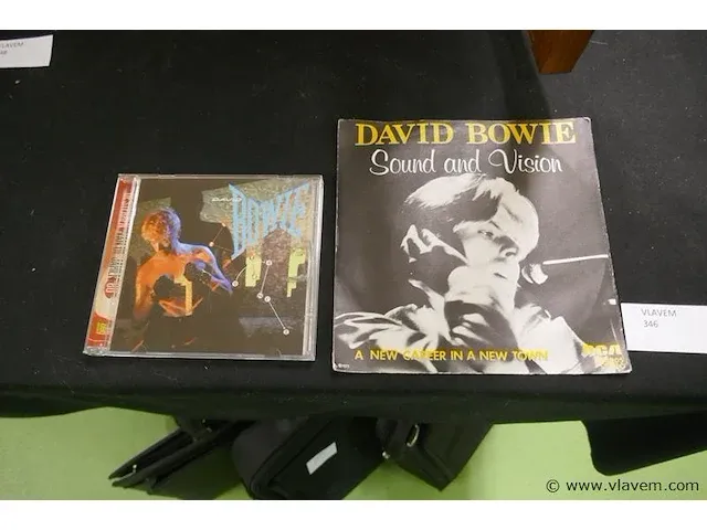 David bowie singeltje en cd - afbeelding 1 van  1