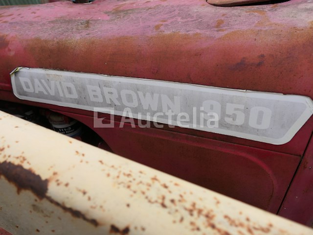 David brown 950 landbouwtractor met voorlader (vin: 950a401320) - afbeelding 4 van  15