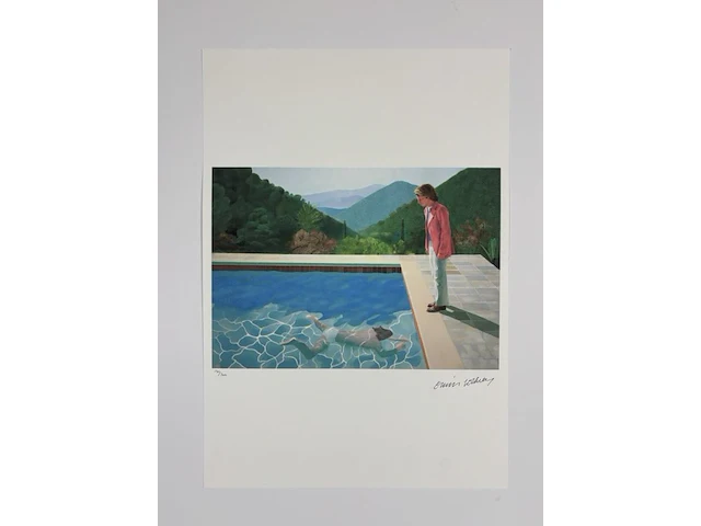 David hockney - gelimiteerde editie - afbeelding 1 van  1
