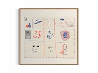 David hockney - lithografie 1977 - afbeelding 1 van  1