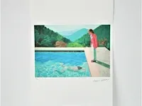 David hockney - portret van een kunstenaar (zwembad met twee figuren) - afbeelding 1 van  12
