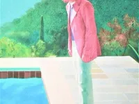David hockney - portret van een kunstenaar (zwembad met twee figuren) - afbeelding 9 van  12