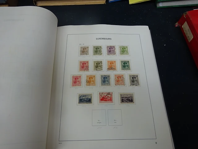 Davo album luxemburg 1852 tot 1988, vanaf 1960 meestal postfris - afbeelding 4 van  5