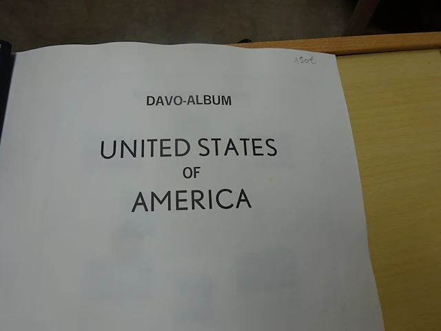 Davo album usa 1945 tot 1990 bijna volledig, gestempeld en postfris + vele andere dingen - afbeelding 2 van  6