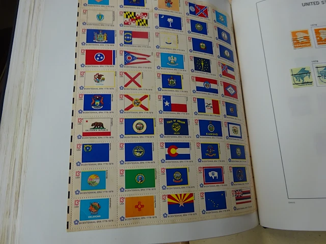 Davo album usa 1945 tot 1990 bijna volledig, gestempeld en postfris + vele andere dingen - afbeelding 6 van  6