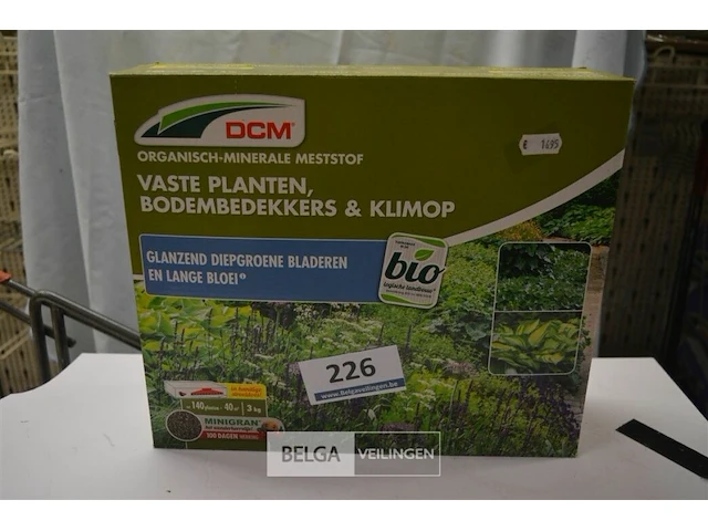 Dcm organisch-minerale meststof vaste planten, bodembedekkers & klimop - afbeelding 1 van  1