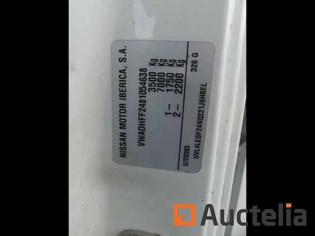 Ddubbele cabine bestelwagen en driezijdige kiepwagen nissan cabstar (2009-215.641 km) - afbeelding 21 van  54