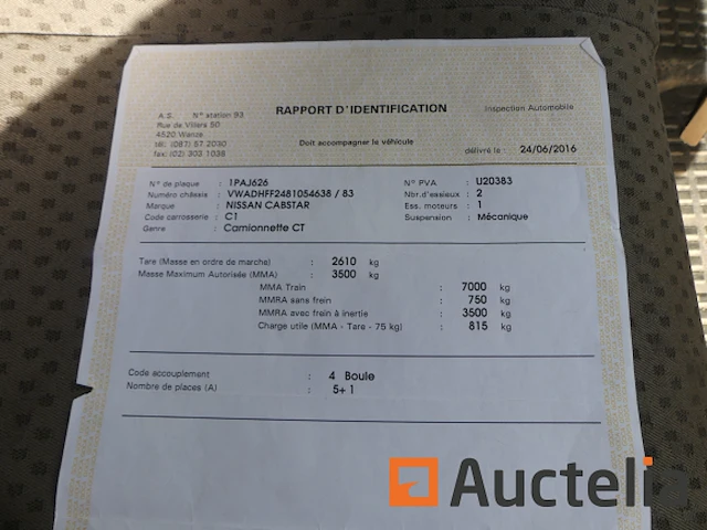 Ddubbele cabine bestelwagen en driezijdige kiepwagen nissan cabstar (2009-215.641 km) - afbeelding 48 van  54