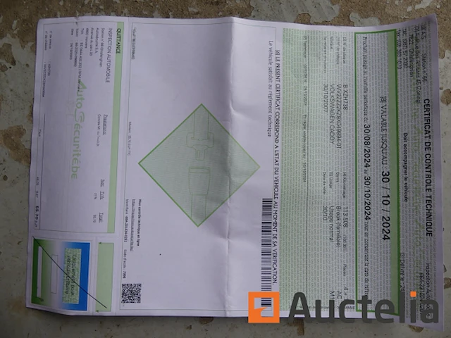 De auto van de caddy van volkswagen (2007-vin: wv2zzz2kz8x049894) - afbeelding 13 van  31