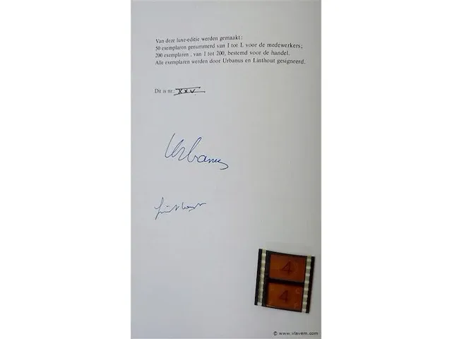 De avonturen van urbanus de geboorte van urbanus-gehandtekend, genummerd & ingebonden - afbeelding 3 van  7
