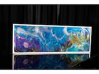 De blauwe zee van alicante 2 - elvira lopez - epoxy art - 1/1 uniek kunstwerk - afbeelding 6 van  11
