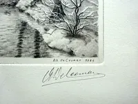 De cooman albert - winterse beek '85 - afbeelding 2 van  4