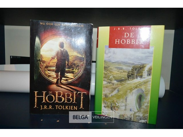 De hobbit (j.r.r tolkien) 2 boeken - afbeelding 1 van  3