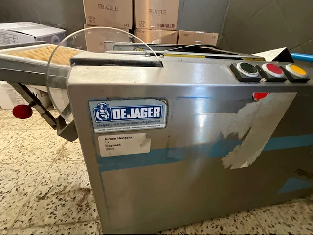De jager jadopack net verpakkingsmachine - afbeelding 2 van  7