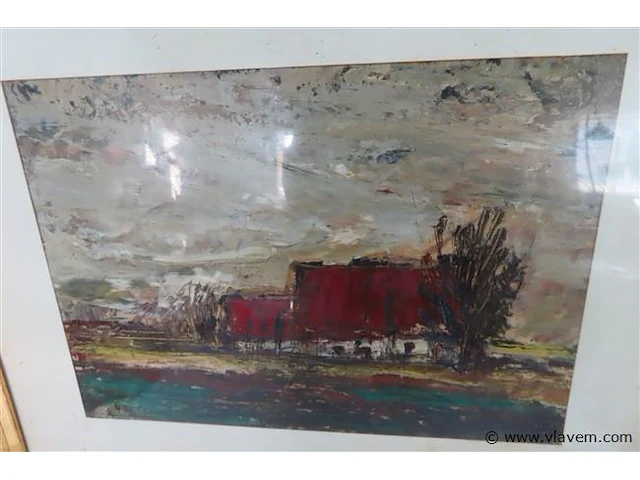 De pauw 45x55cm - afbeelding 2 van  3