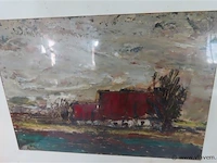 De pauw 45x55cm - afbeelding 2 van  3