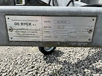 De ryck machinetrailer 3000kg mtm - afbeelding 5 van  10