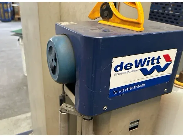 De witt wp 2 palletwikkelaar - afbeelding 7 van  9