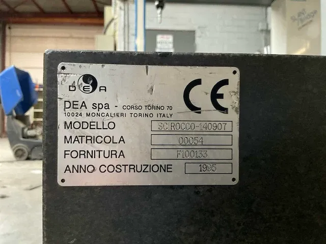 Dea scirocco-140907 3d coördinaten meetmachine - afbeelding 10 van  14