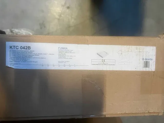 Deante - acrylic shower tray, square, - 80x80 cm - douchebak - afbeelding 2 van  3