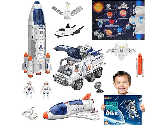Deao space shuttle raketspeelgoed - afbeelding 1 van  3