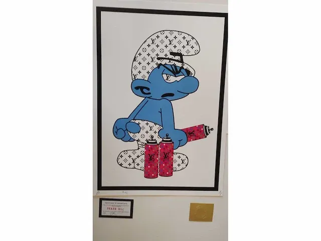 Death louis vuitton smurf - afbeelding 2 van  3