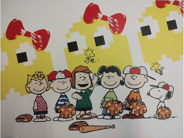 Death nyc “pacman vs snoopy” - afbeelding 1 van  2