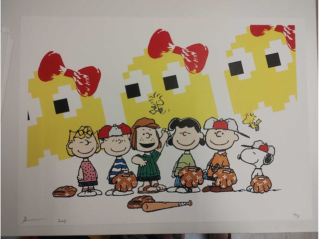 Death nyc “pacman vs snoopy” - afbeelding 2 van  2