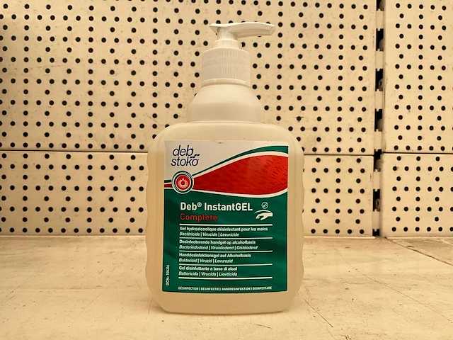 Deb stoko. doseerpomp,hygiëne handgel 400 ml. (14x) - afbeelding 1 van  2