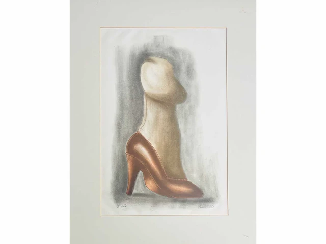 Deborah paauwe - erotic - kleurenlithografie - afbeelding 2 van  4